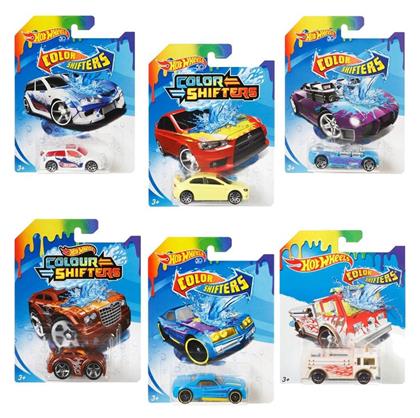 Hot Wheels Color Shifters Αυτοκινητάκι για 3+ Ετών (Διάφορα Σχέδια) 1τμχ