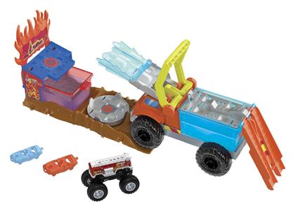 Hot Wheels Πυροσβεστικό Χρωμοκεραυνών Monster Trucks για 5+ Ετών από το e-shop