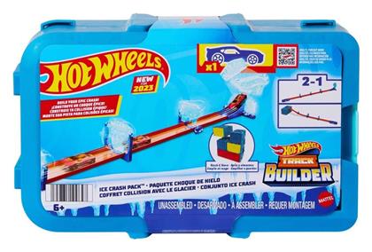 Hot Wheels Track Builder Ice Crash για 4+ Ετών