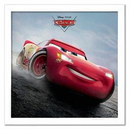 Houseart Παιδικός Πίνακας Fast Mcqueen Cars σε Καμβά 40x40εκ.