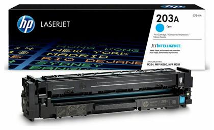 HP 203A Toner Laser Εκτυπωτή Κυανό 1300 Σελίδων (CF541A)