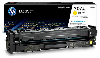 HP 207A Toner Laser Εκτυπωτή Κίτρινο 1250 Σελίδων (W2212A)