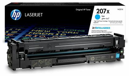 HP 207X Toner Laser Εκτυπωτή Κυανό High Yield 2450 Σελίδων (W2211X)