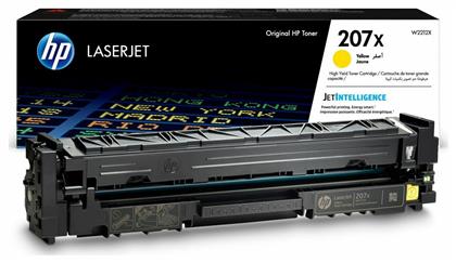 HP 207X Toner Laser Εκτυπωτή Κίτρινο High Yield 2450 Σελίδων (W2212X)