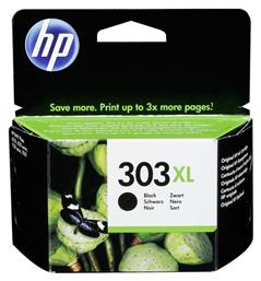 HP 303XL Γνήσιο Μελάνι Εκτυπωτή InkJet Μαύρο (T6N04AE)