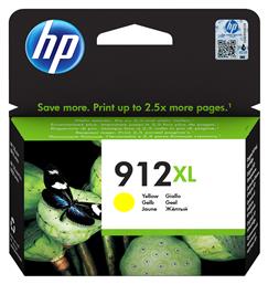 HP 912XL Μελάνι Εκτυπωτή InkJet Κίτρινο (3YL83AE)