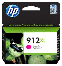 HP 912XL Μελάνι Εκτυπωτή InkJet Ματζέντα (3YL82AE)