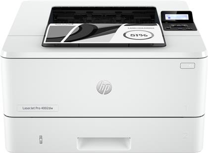 HP LaserJet Pro 4002dw Ασπρόμαυρος Εκτυπωτής με WiFi και Mobile Print