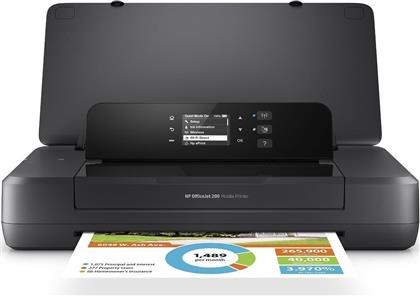 HP OfficeJet 200 Mobile Έγχρωμoς Εκτυπωτής Inkjet με WiFi και Mobile Print