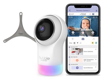 Hubble Connected Pal Glow Delux Ασύρματη Ενδοεπικοινωνία Μωρού με WiFi