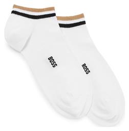 Hugo Boss Ανδρικές Κάλτσες Λευκές 2 Pack