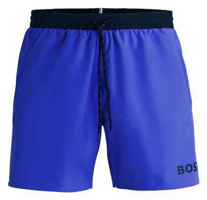 Hugo Boss Ανδρικό Μαγιό Σορτς Μπλε