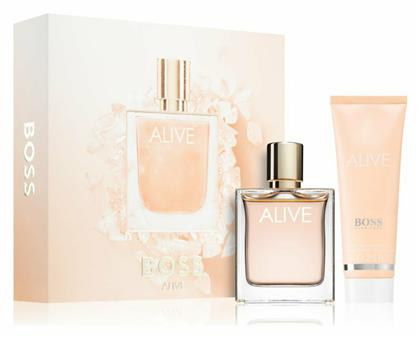 Hugo Boss Boss Alive Eau De Parfum 50ml & Body Lotion 75ml