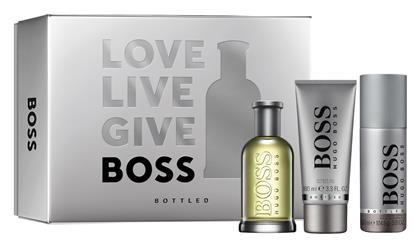 Hugo Boss Bottled Eau De Toilette 100ml, Shower Gel 100ml & Deodorant Spray 150ml