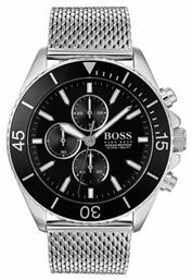 Hugo Boss Ocean Edition Mesh Ρολόι Μπαταρίας με Μεταλλικό Μπρασελέ