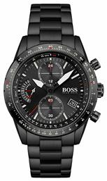 Hugo Boss Pilot Ρολόι Μπαταρίας με Ένδειξη Ημερομηνίας από το Kiriakos Gofas