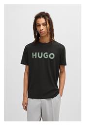 Hugo Boss T-shirt ΜΑΥΡΟ