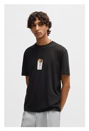 Hugo Boss T-shirt Μαύρο