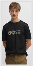 Hugo Boss T-shirt Μαύρο