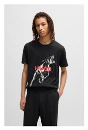 Hugo Boss T-shirt Μαύρο