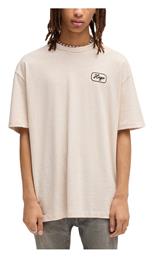 Hugo Boss T-shirt Μαύρο-μπεζ