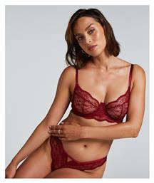 Hunkemöller Tibetan Red Σουτιέν χωρίς Ενίσχυση με Μπανέλες