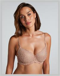 Hunkemöller Warm Taupe Σουτιέν με Μπανέλες