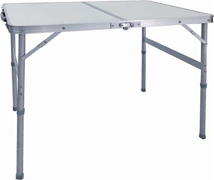 Hupa Τραπέζι Αλουμινίου για Camping Πτυσσόμενο σε Βαλιτσάκι 2 Θέσεων 90x60cm Λευκό από το Plus4u