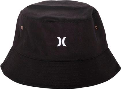 Hurley Υφασμάτινo Ανδρικό Καπέλο Στυλ Bucket Μαύρο