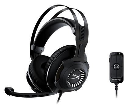 HyperX Cloud Revolver + 7.1 card Over Ear Gaming Headset με σύνδεση 3.5mm / USB