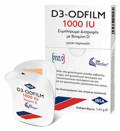 Ibsa D3-Odfilm Βιταμίνη 1000iu Πορτοκάλι 30τμχ