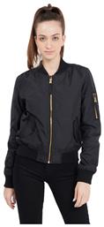 Ice Tech L41 Κοντό Γυναικείο Bomber Jacket Μαύρο