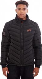 Ice Tech G737 Ανδρικό Μπουφάν Puffer για Χειμώνα Μαύρο από το Cosmossport
