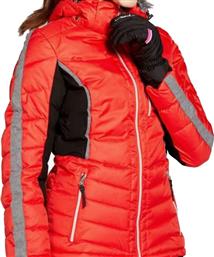 Icepeak Velden 53283512645 Γυναικείο Μπουφάν για Σκι & Snowboard Κόκκινο από το MybrandShoes