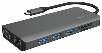 Icy Box USB-C Docking Station με HDMI 4K PD Ethernet (IB-DK4070-CPD) από το Public