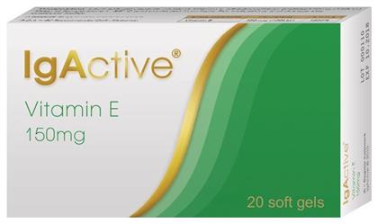 IgActive Vitamin E 150mg Βιταμίνη 150mg 20 μαλακές κάψουλες από το Pharm24