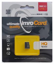 IMRO microSDHC 32GB Class 10 U1 UHS-I