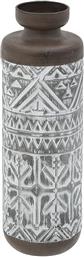 Inart Διακοσμητικό Βάζο Μεταλλικό 16x16x50cm από το Katoikein