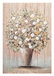 Inart Flowerpo Πίνακας σε Καμβά 70x100cm