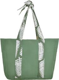 Inart Υφασμάτινη Τσάντα Θαλάσσης Πράσινη από το 24home