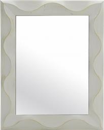 Inart Καθρέπτης Τοίχου με Λευκό Πλαστικό Πλαίσιο 75x60cm από το Piperoriza