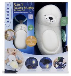 Infantino Soothing Pal από Ύφασμα με Φως και Ήχους για Νεογέννητα