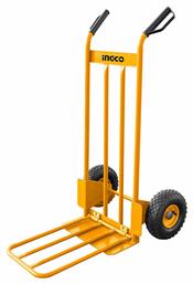 Ingco Καρότσι Μεταφοράς για Φορτίο Βάρους έως 200kg σε Κίτρινο Χρώμα από το e-shop