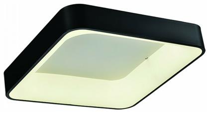 Inlight 42173 Μοντέρνα Μεταλλική Πλαφονιέρα Οροφής με Ενσωματωμένο LED σε Μαύρο χρώμα