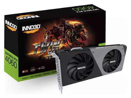 Inno 3D GeForce RTX 4060 8GB GDDR6 Twin X2 Κάρτα Γραφικών