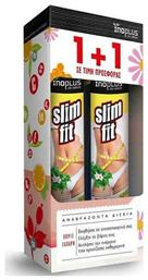 Ino Plus Slim Fit CLA + L-Carnitine + Πράσινο Τσάι 2 x 20 αναβράζοντα δισκία