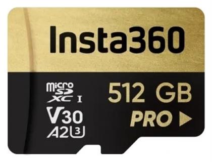 Insta360 microSDXC 512GB Class 10 U3 V30 A2