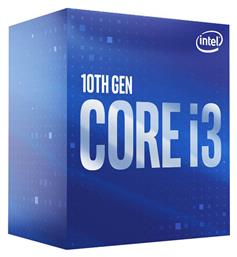 Intel Core i3-10100 3.6GHz Επεξεργαστής 4 Πυρήνων για Socket 1200 σε Κουτί με Ψύκτρα από το e-shop