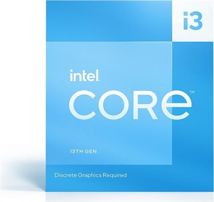 Intel Core i3-13100F 3.4GHz Επεξεργαστής 4 Πυρήνων για Socket 1700 σε Κουτί με Ψύκτρα από το e-shop