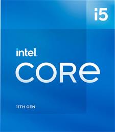 Intel Core i5-11500 2.7GHz Επεξεργαστής 6 Πυρήνων για Socket 1200 σε Κουτί με Ψύκτρα από το Public